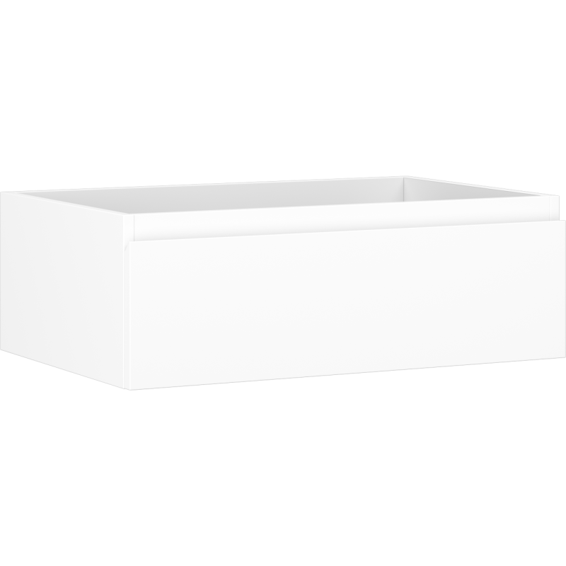 Mexen Orio Badezimmerschrank 70 cm, 1 Schublade, weiß matt - 91A10-07023-1-BF01