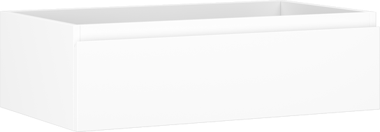 Mexen Orio Badezimmerschrank für Waschbecken 80 cm, 1 Schublade, weiß matt - 91A10-08023-1-BF01