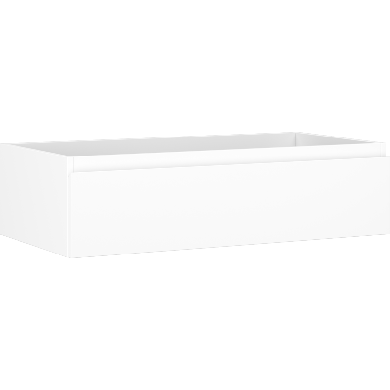 Mexen Orio Badezimmerschrank für Waschtisch 90 cm, 1 Schublade, weiß matt - 91A10-09023-1-BF01