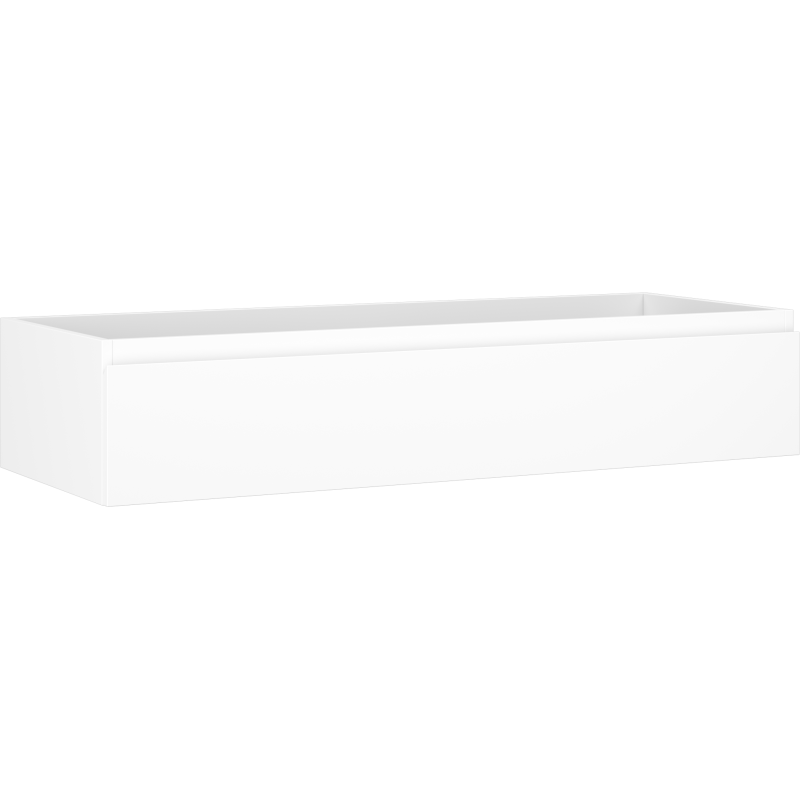 Mexen Orio Badezimmerunterschrank 120 cm, 1 Schublade, weiß matt - 91A10-12023-1-BF01