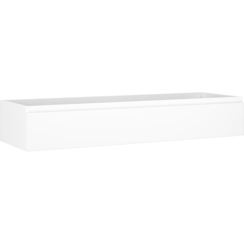 Mexen Orio Badezimmerschrank unter dem Waschbecken 140 cm, 1 Schublade, weiß matt - 91A10-14023-1-BF01