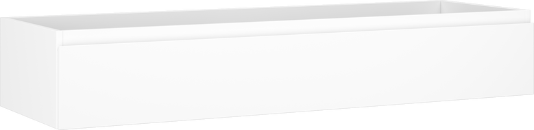Mexen Orio Badezimmerschrank unter dem Waschbecken 140 cm, 1 Schublade, weiß matt - 91A10-14023-1-BF01