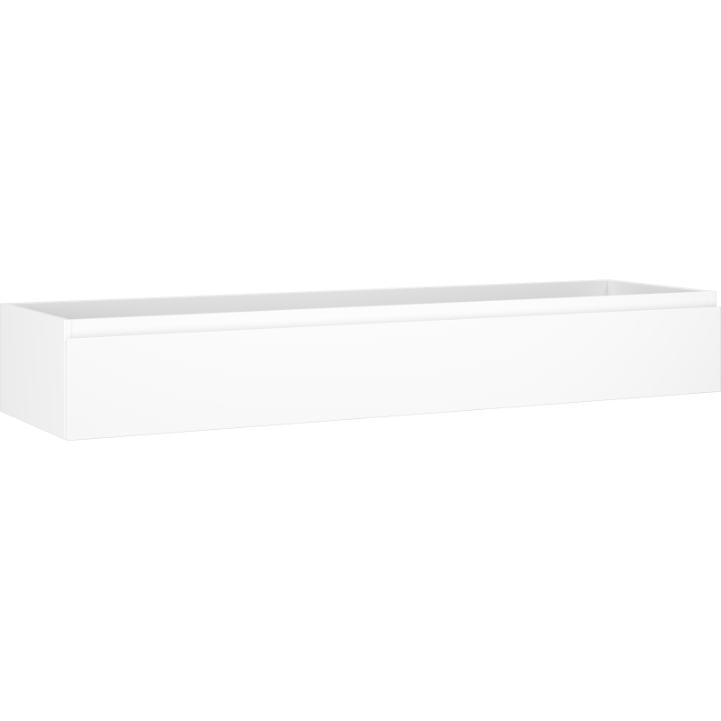 Mexen Orio Badezimmer-Waschtischschrank 160 cm, 1 Schublade, weiß matt - 91A10-16023-1-BF01