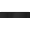Mexen Rivel Badezimmerschrank für Waschbecken 120 cm, 1 Schublade, geriffelt, schwarz matt - 91A20-12023-1-BF71