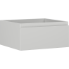 Mexen Orio Badunterschrank 50 cm, 1 Schublade, grau matt - 91A10-05023-1-BF62