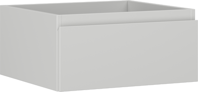 Mexen Orio Badunterschrank 50 cm, 1 Schublade, grau matt - 91A10-05023-1-BF62