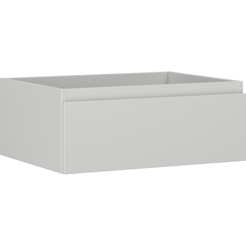 Mexen Orio Badezimmerschrank 60 cm, 1 Schublade, Grau Matt - 91A10-06023-1-BF62