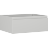 Mexen Orio Badezimmerschrank 60 cm, 1 Schublade, Grau Matt - 91A10-06023-1-BF62