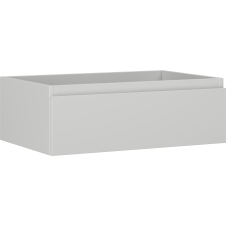 Mexen Orio Badezimmerschrank 70 cm, 1 Schublade, Grau Matt - 91A10-07023-1-BF62