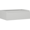 Mexen Orio Badezimmerschrank 70 cm, 1 Schublade, Grau Matt - 91A10-07023-1-BF62