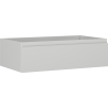 Mexen Orio Badezimmerschrank für Waschtisch 80 cm, 1 Schublade, grau matt - 91A10-08023-1-BF62