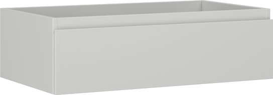 Mexen Orio Badezimmerschrank für Waschtisch 80 cm, 1 Schublade, grau matt - 91A10-08023-1-BF62