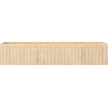 Mexen Rivel Badezimmerschrank für Waschbecken 120 cm, 1 Schublade, gerillt, Eiche - 91A20-12023-1-BF81