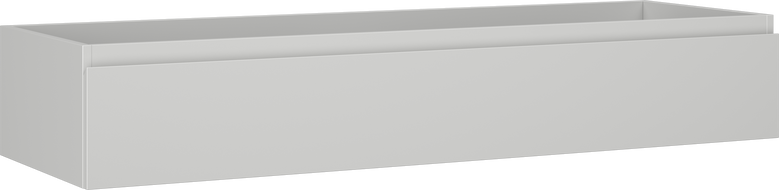 Mexen Orio Badezimmer-Unterschrank 140 cm, 1 Schublade, Grau Matt - 91A10-14023-1-BF62
