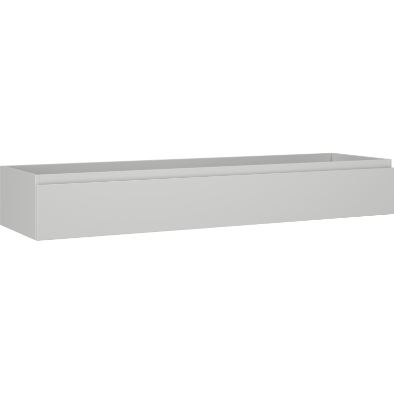 Mexen Orio Badezimmerunterschrank 160 cm, 1 Schublade, grau matt - 91A10-16023-1-BF62