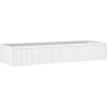 Mexen Rivel Badezimmerschrank 140 cm, 1 Schublade, gerillt, weiß matt - 91A20-14023-1-BF01