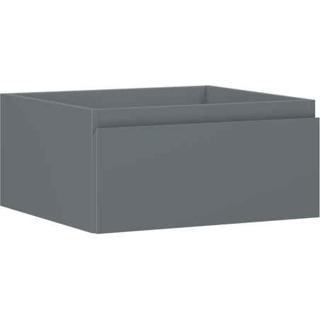 Mexen Orio Badezimmerunterschrank 50 cm, 1 Schublade, Grafit Matt- 91A10-05023-1-BF66