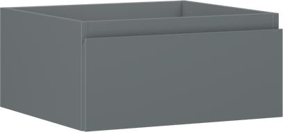 Mexen Orio Badezimmerunterschrank 50 cm, 1 Schublade, Grafit Matt- 91A10-05023-1-BF66