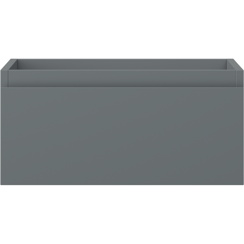 Mexen Orio Badezimmerunterschrank 50 cm, 1 Schublade, Grafit Matt- 91A10-05023-1-BF66