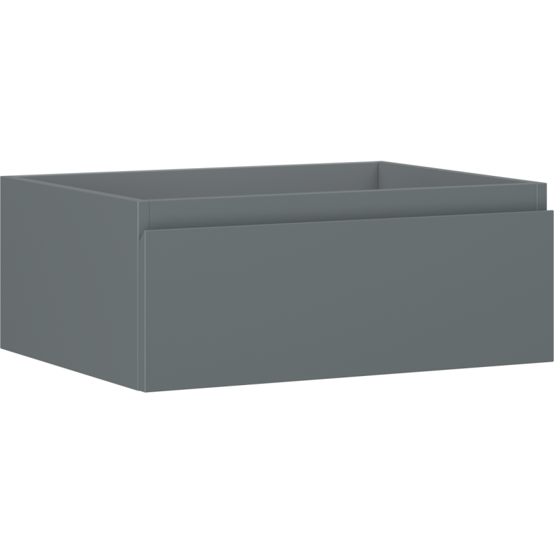 Mexen Orio Badezimmer-Unterschrank 60 cm, 1 Schublade, Graphit matt - 91A10-06023-1-BF66