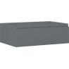 Mexen Orio Badezimmerschrank für Waschbecken 70 cm, 1 Schublade, Graphit matt - 91A10-07023-1-BF66