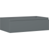 Mexen Orio Badezimmerschrank für Waschbecken 80 cm, 1 Schublade, Graphit Matt - 91A10-08023-1-BF66