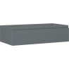 Mexen Orio Badezimmerschrank unter Waschbecken 90 cm, 1 Schublade, matt Graphit - 91A10-09023-1-BF66