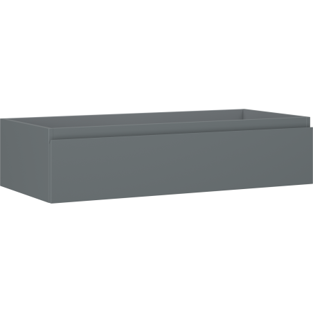 Mexen Orio Badezimmerschrank 100 cm, 1 Schublade, Graphit matt - 91A10-10023-1-BF66