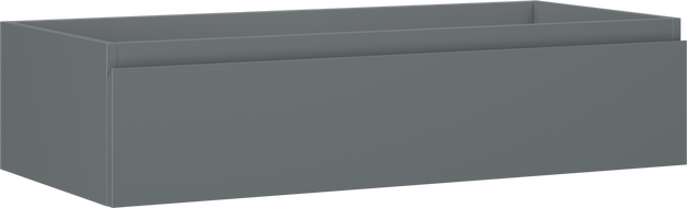 Mexen Orio Badezimmerschrank 100 cm, 1 Schublade, Graphit matt - 91A10-10023-1-BF66