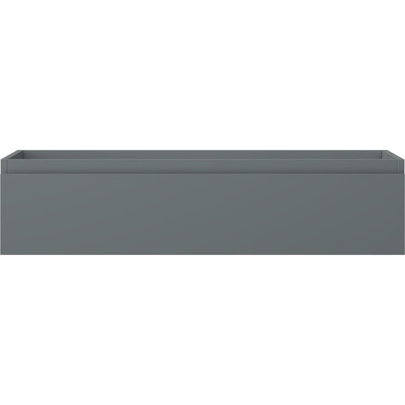 Mexen Orio Badezimmerschrank 100 cm, 1 Schublade, Graphit matt - 91A10-10023-1-BF66