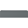 Mexen Orio Badezimmerschrank 100 cm, 1 Schublade, Graphit matt - 91A10-10023-1-BF66