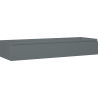 Mexen Orio Badezimmerschrank für Waschbecken 140 cm, 1 Schublade, Graphit matt - 91A10-14023-1-BF66