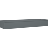 Mexen Orio Badezimmerschrank für Waschbecken 160 cm, 1 Schublade, Graphit matt - 91A10-16023-1-BF66