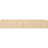 Mexen Rivel Badezimmerschrank 140 cm, 1 Schublade, gerillt, Eiche - 91A20-14023-1-BF81