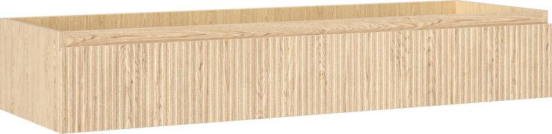 Mexen Rivel Badezimmerschrank 140 cm, 1 Schublade, gerillt, Eiche - 91A20-14023-1-BF81