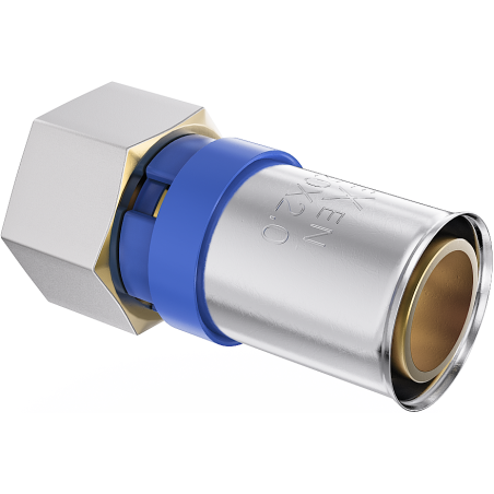 Mexen PEX-P Pressfitting, Pressverschraubung PEX 20 x 1/2 IG - W97135-2012F-00