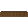 Mexen Rivel Badezimmer-Unterschrank 140 cm, 1 Schublade, geriffelt, Nussbaum - 91A20-14023-1-BF86