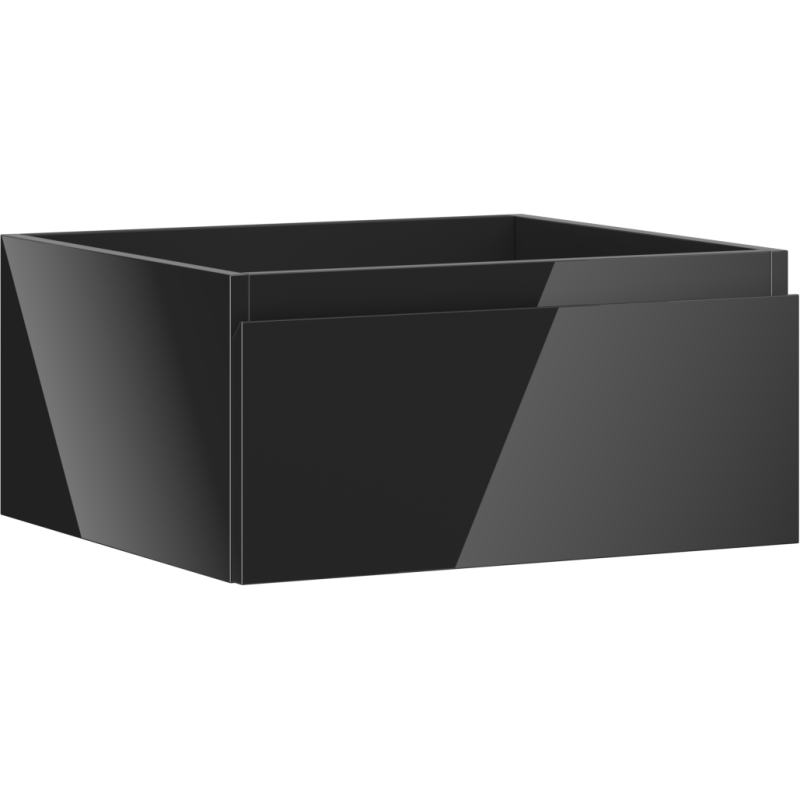 Mexen Orio Waschtischunterschrank 50 cm, 1 Schublade, schwarz glänzend - 91A10-05023-1-BF70