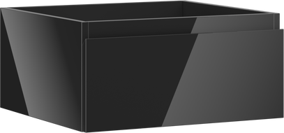 Mexen Orio Waschtischunterschrank 50 cm, 1 Schublade, schwarz glänzend - 91A10-05023-1-BF70