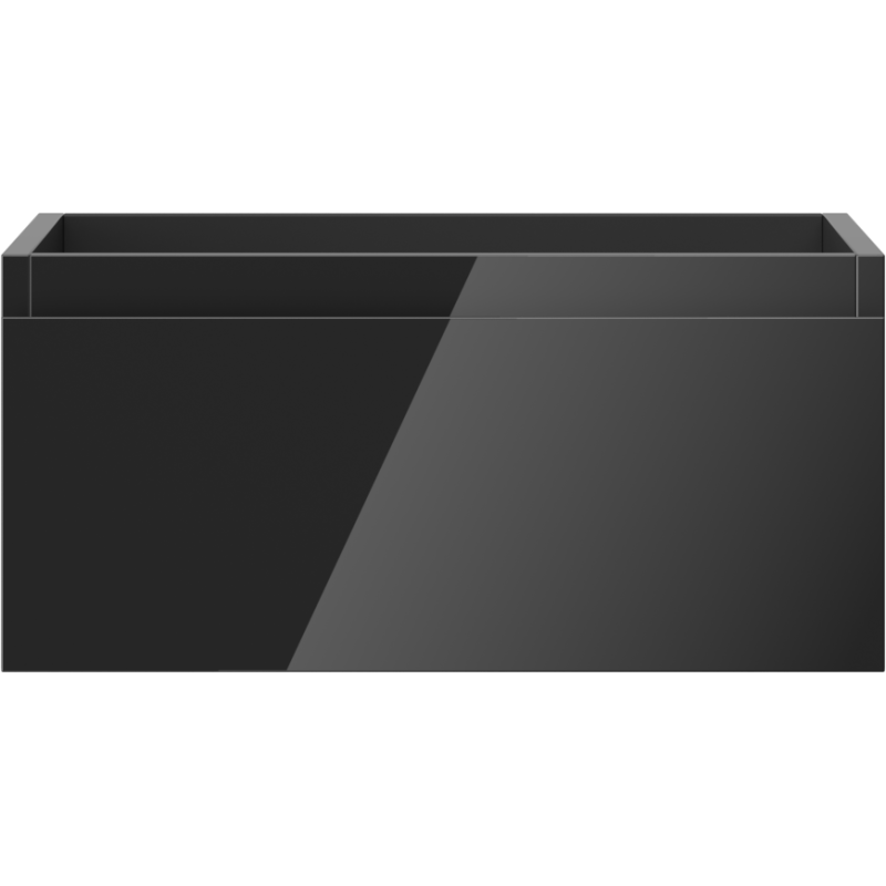 Mexen Orio Waschtischunterschrank 50 cm, 1 Schublade, schwarz glänzend - 91A10-05023-1-BF70