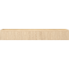 Mexen Rivel Badezimmerschrank für Waschbecken 160 cm, 1 Schublade, gerillt, Eiche - 91A20-16023-1-BF81