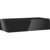 Mexen Orio Badezimmerschrank unter dem Waschbecken 100 cm, 1 Schublade, schwarz glänzend - 91A10-10023-1-BF70