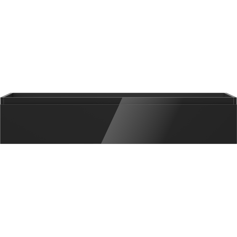 Mexen Orio Badunterschrank 120 cm, 1 Schublade, schwarz glänzend - 91A10-12023-1-BF70