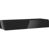 Mexen Orio Badezimmerschrank unter Waschbecken 140 cm, 1 Schublade, schwarz glänzend - 91A10-14023-1-BF70