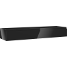 Mexen Orio Badezimmerschrank für Waschbecken 160 cm, 1 Schublade, schwarz glänzend - 91A10-16023-1-BF70
