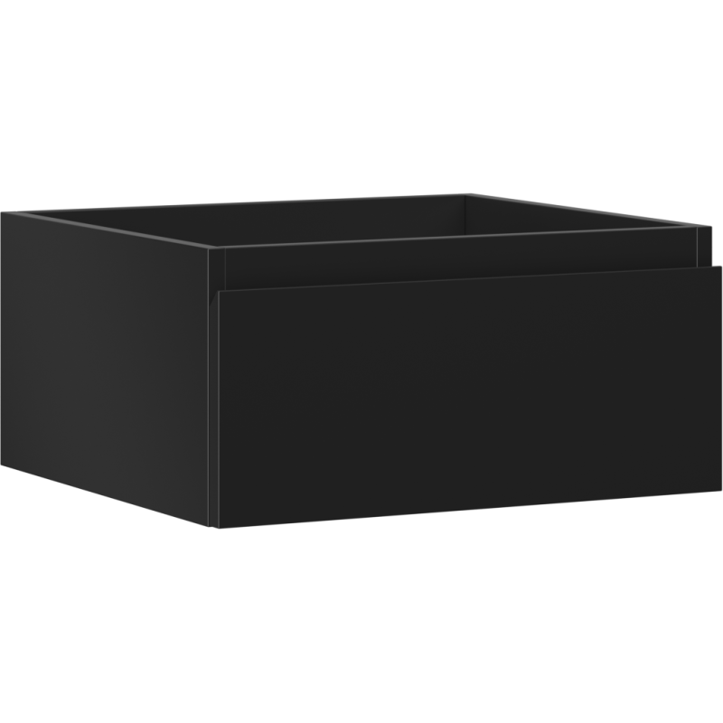 Mexen Orio Badezimmerschrank unter Waschbecken 50 cm, 1 Schublade, schwarz matt - 91A10-05023-1-BF71