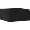 Mexen Orio Badezimmerschrank unter Waschbecken 50 cm, 1 Schublade, schwarz matt - 91A10-05023-1-BF71