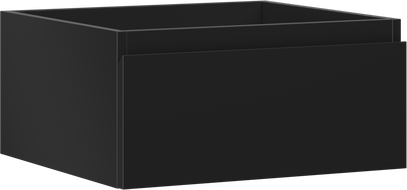Mexen Orio Badezimmerschrank unter Waschbecken 50 cm, 1 Schublade, schwarz matt - 91A10-05023-1-BF71