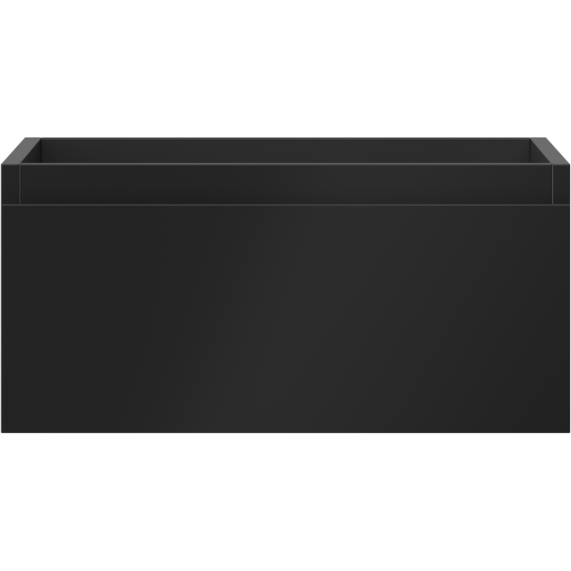 Mexen Orio Badezimmerschrank unter Waschbecken 50 cm, 1 Schublade, schwarz matt - 91A10-05023-1-BF71