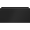 Mexen Orio Badezimmerschrank unter Waschbecken 50 cm, 1 Schublade, schwarz matt - 91A10-05023-1-BF71